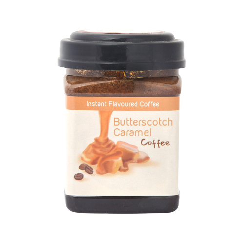 Hetals Homemade Butter Scotch Caramel Flavoured Coffee. All our products are 100% homemade and contains no added preservatives.