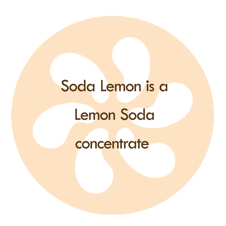 Our Soda Lemon Mocktail is a concentrate of Lemon Soda.